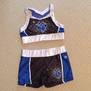 Cheer Athletics tripthreat practice wear shorts AM